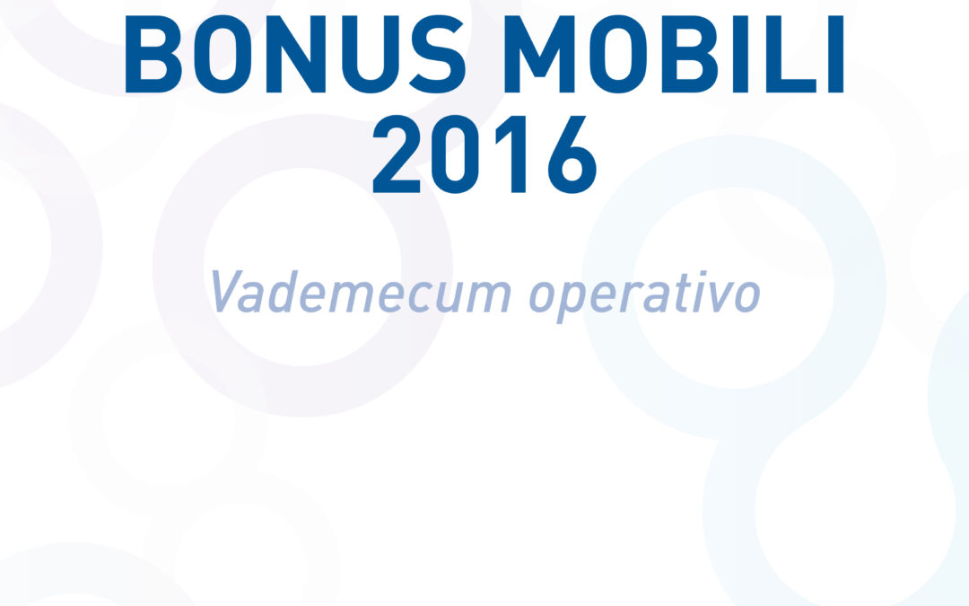 Bonus Mobili 2016