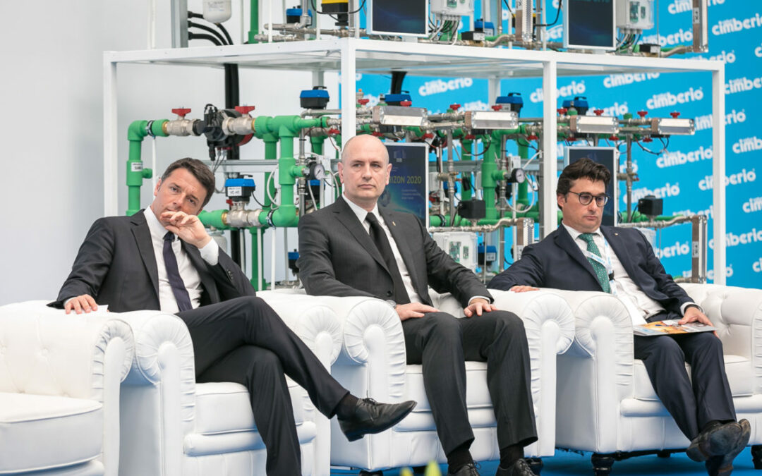 Matteo Renzi attiva la prima installazione del progetto SmartCim