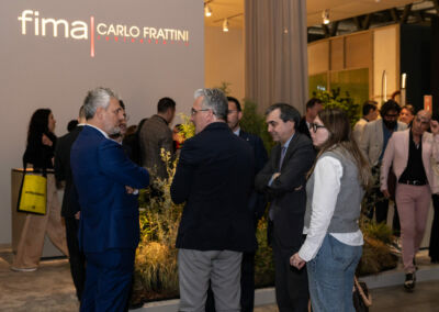 ANGAISA al Salone Internazionale del Bagno, in visita allo stand di FIMA Carlo Frattini Rubinetterie